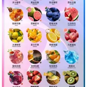 INF 無限系列透明煙彈 26 種口味 通用一代主機 (替換式霧化彈)
