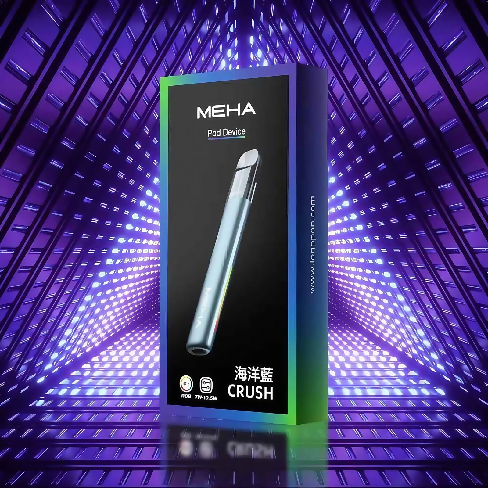 魅嗨 MEHA 五代主機 星耀幻影款 三檔功率可調 (通用五代六代煙彈):圖片 6