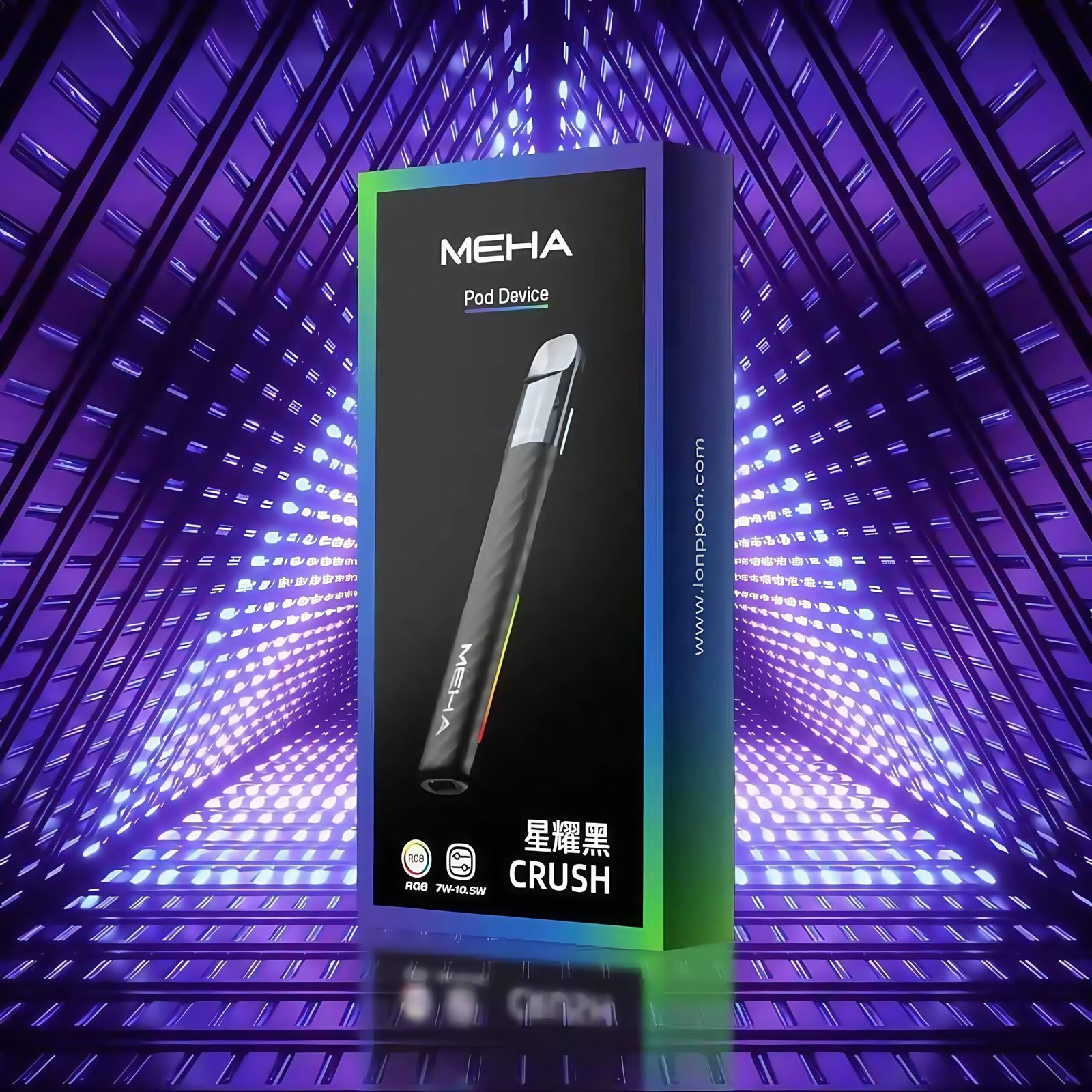 魅嗨 MEHA 五代主機 星耀幻影款 三檔功率可調 (通用五代六代煙彈):圖片 5