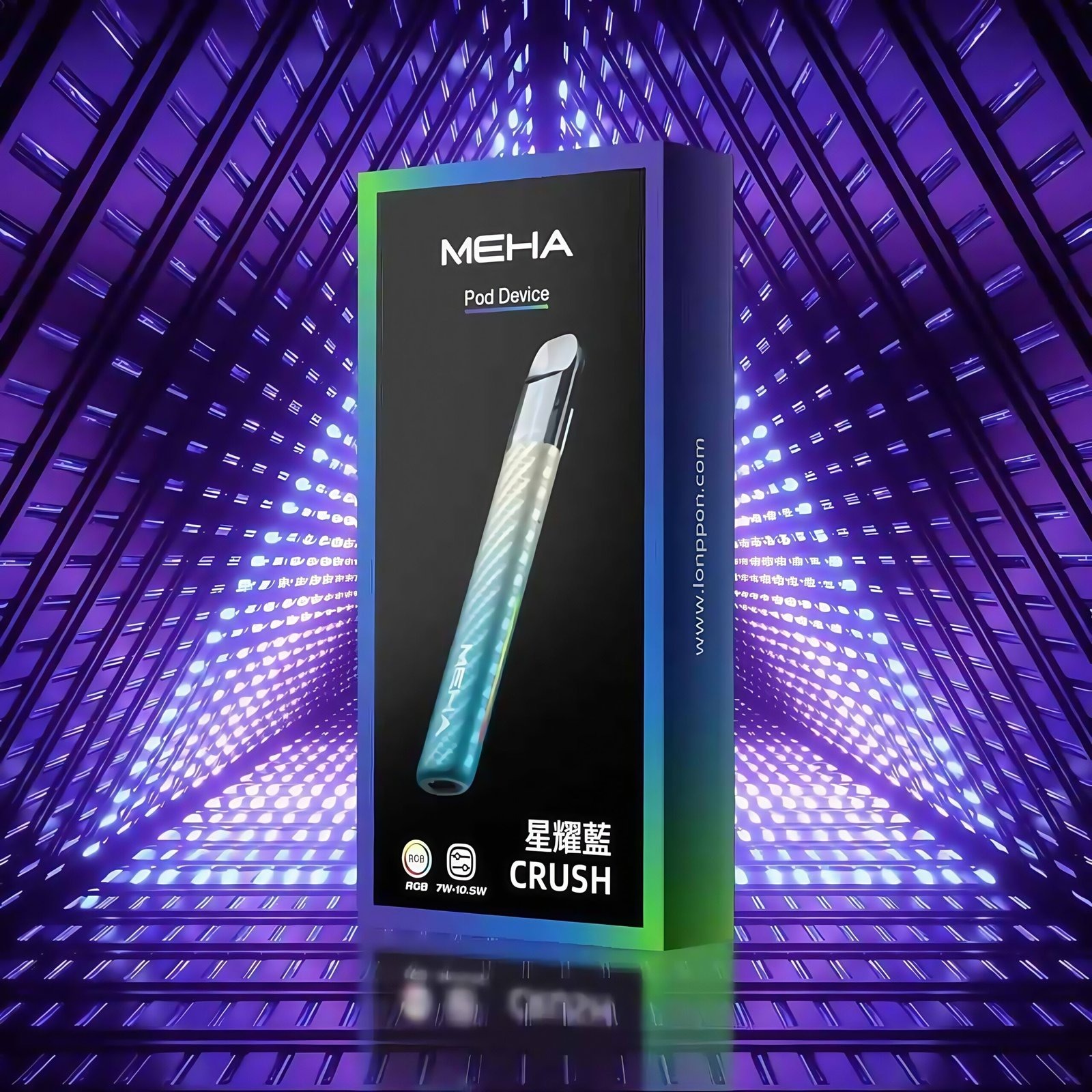魅嗨 MEHA 五代主機 星耀幻影款 三檔功率可調 (通用五代六代煙彈):圖片 4