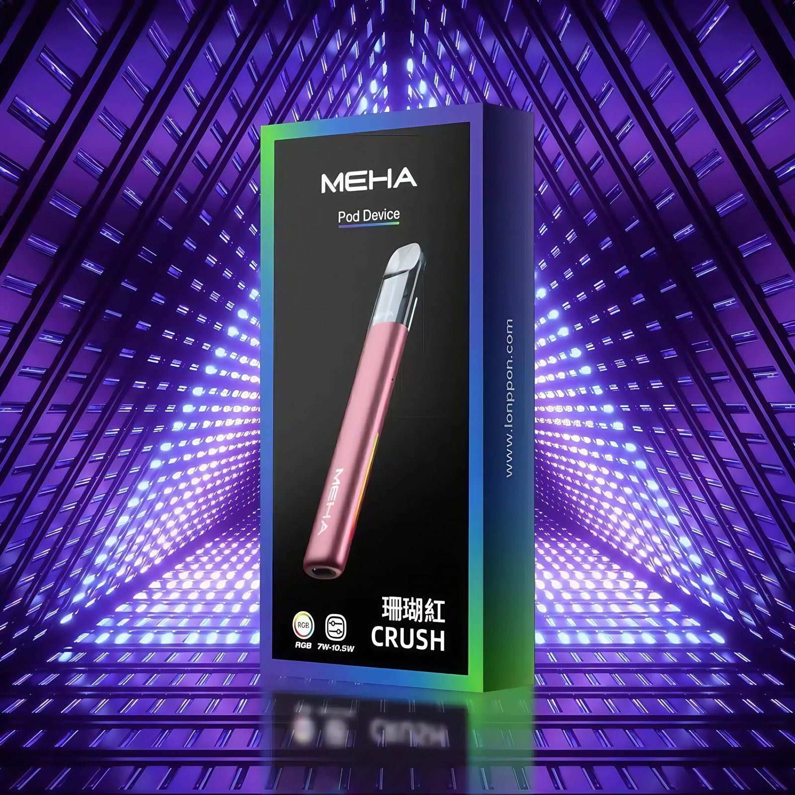 魅嗨 MEHA 五代主機 星耀幻影款 三檔功率可調 (通用五代六代煙彈):圖片 3