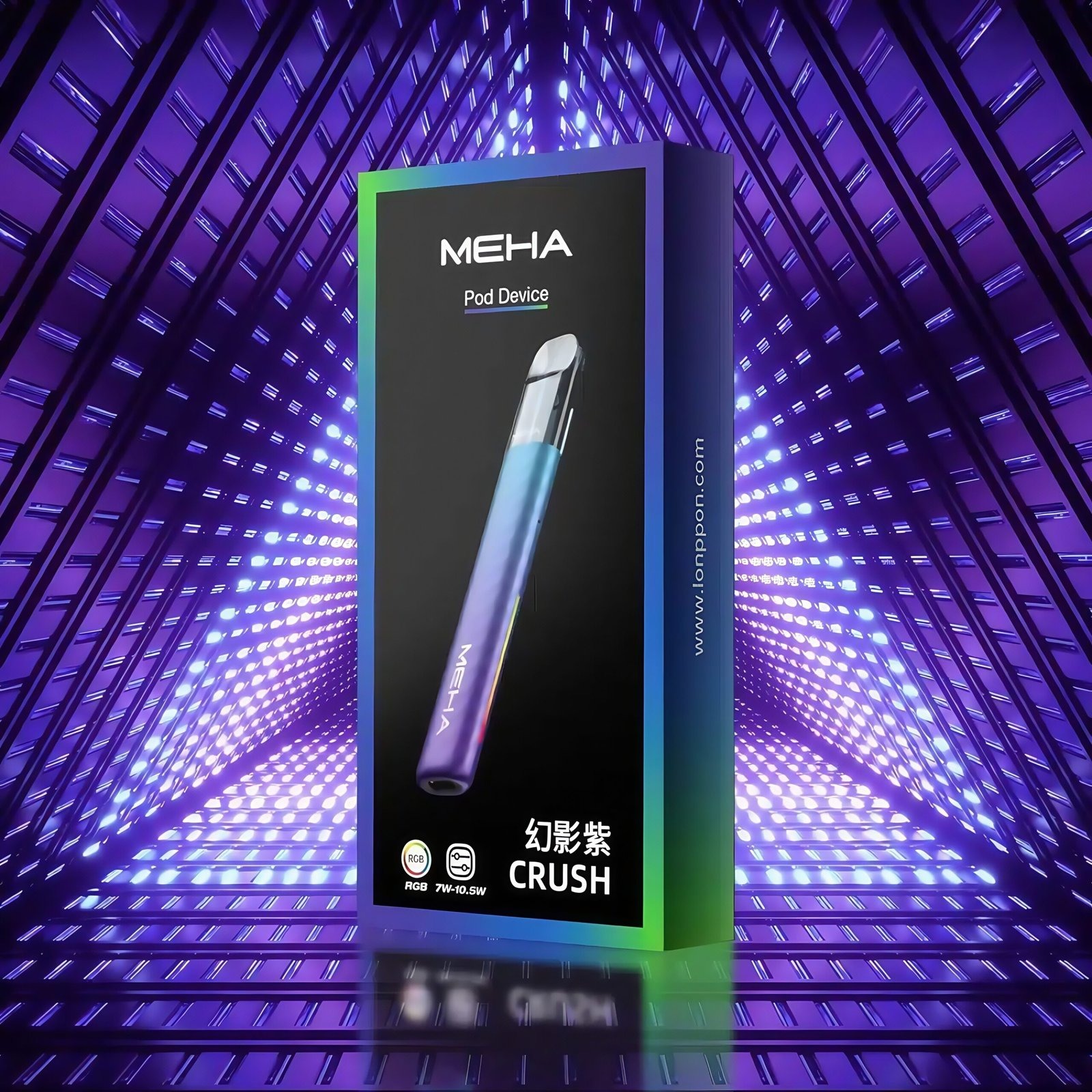 魅嗨 MEHA 五代主機 星耀幻影款 三檔功率可調 (通用五代六代煙彈):圖片 2