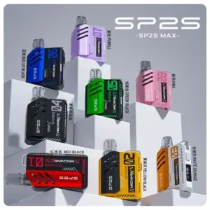 SP2S Max 充電式方塊主機 專用 Max 煙彈設計 (大容量電池 智能顯示)