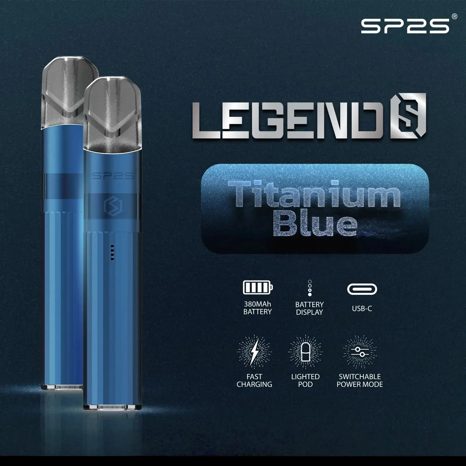 SP2S 鈦金屬升級版主機 質感機身 通用一代煙彈:圖片 4