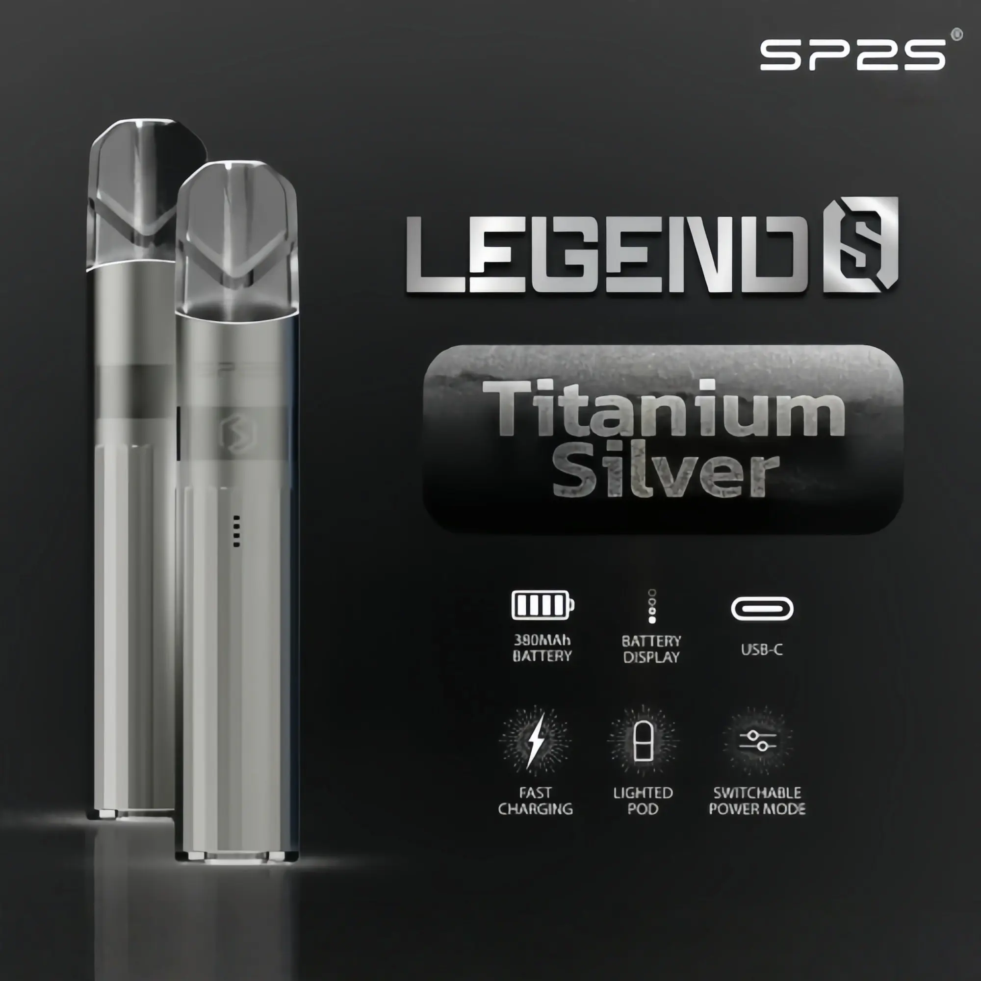SP2S 鈦金屬升級版主機 質感機身 通用一代煙彈:圖片 3